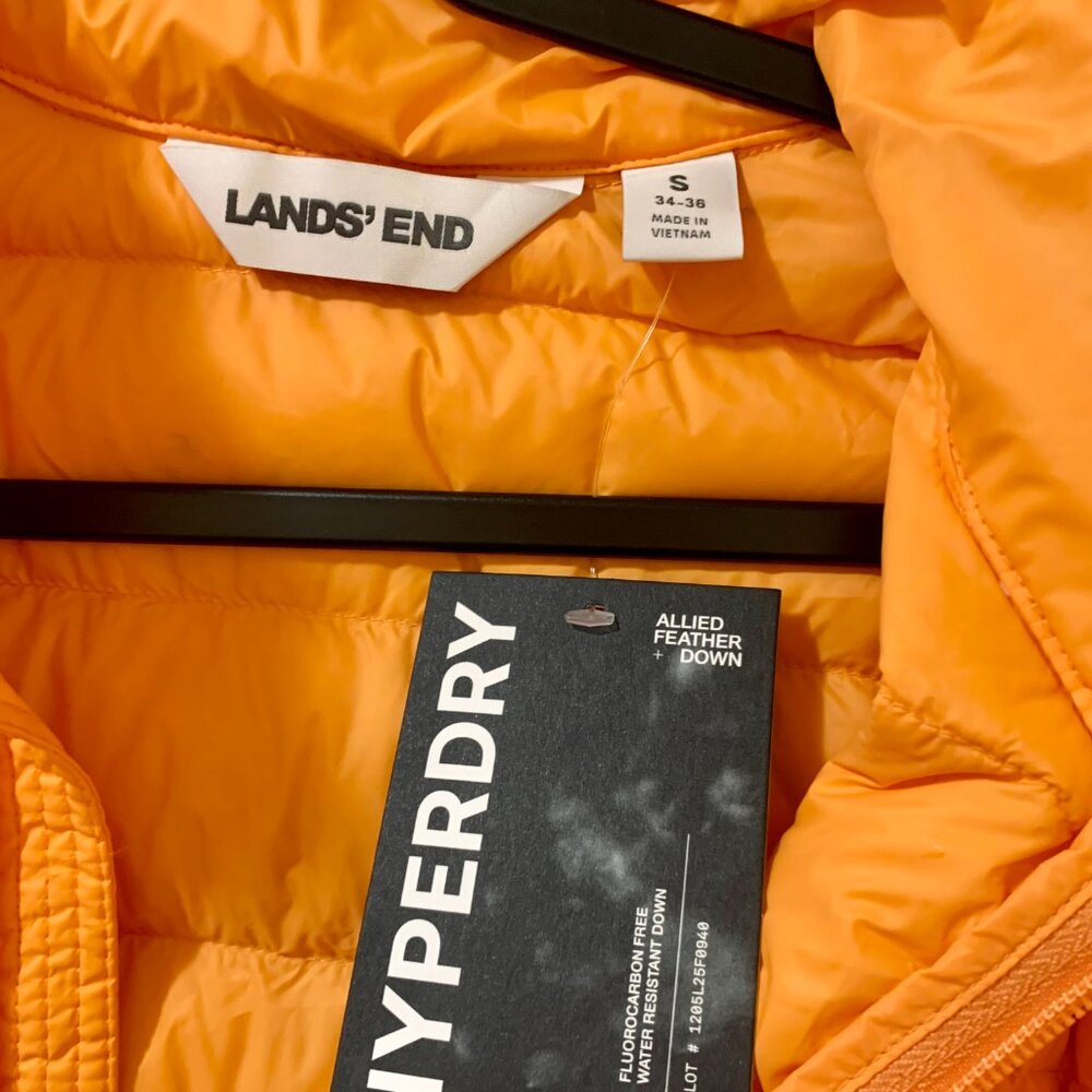 NWT Lands End Wanderweight Packable Down Jacket - Picture 4 of 4